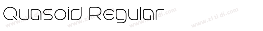 Quasoid Regular字体转换 Quasoid Regular字体转换